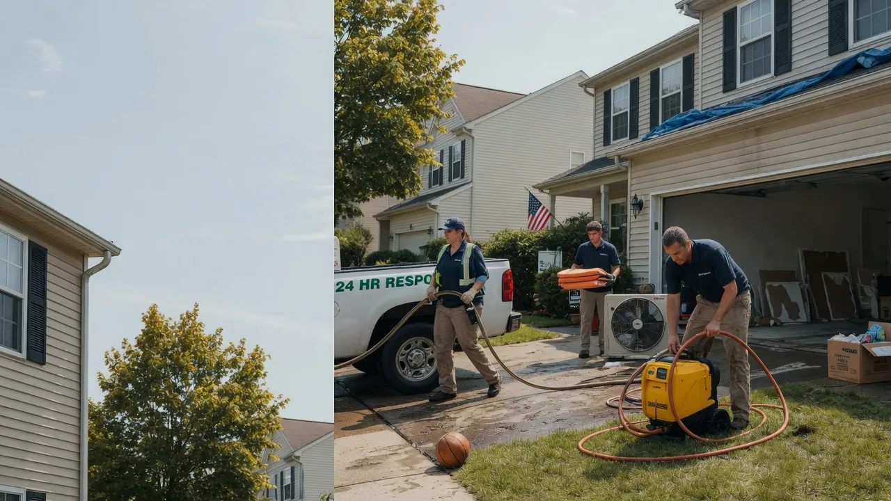 Emergency Water Damage Restoration in Mineral Springs, NC near me